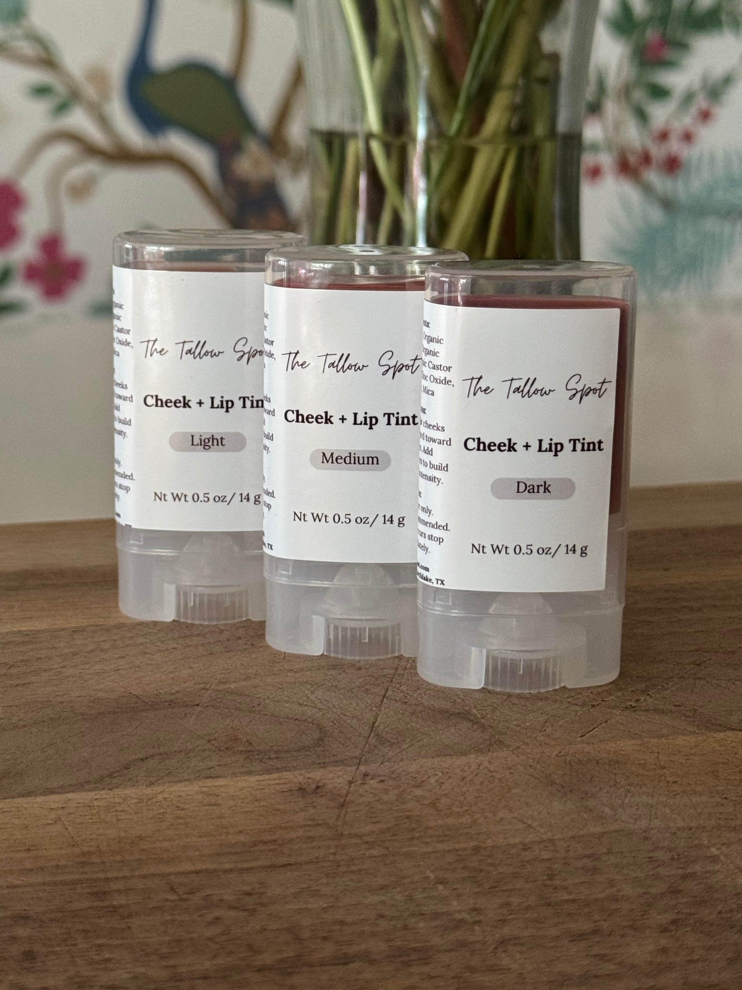 Cheek & Lip Tallow Tint (Choose Shade)