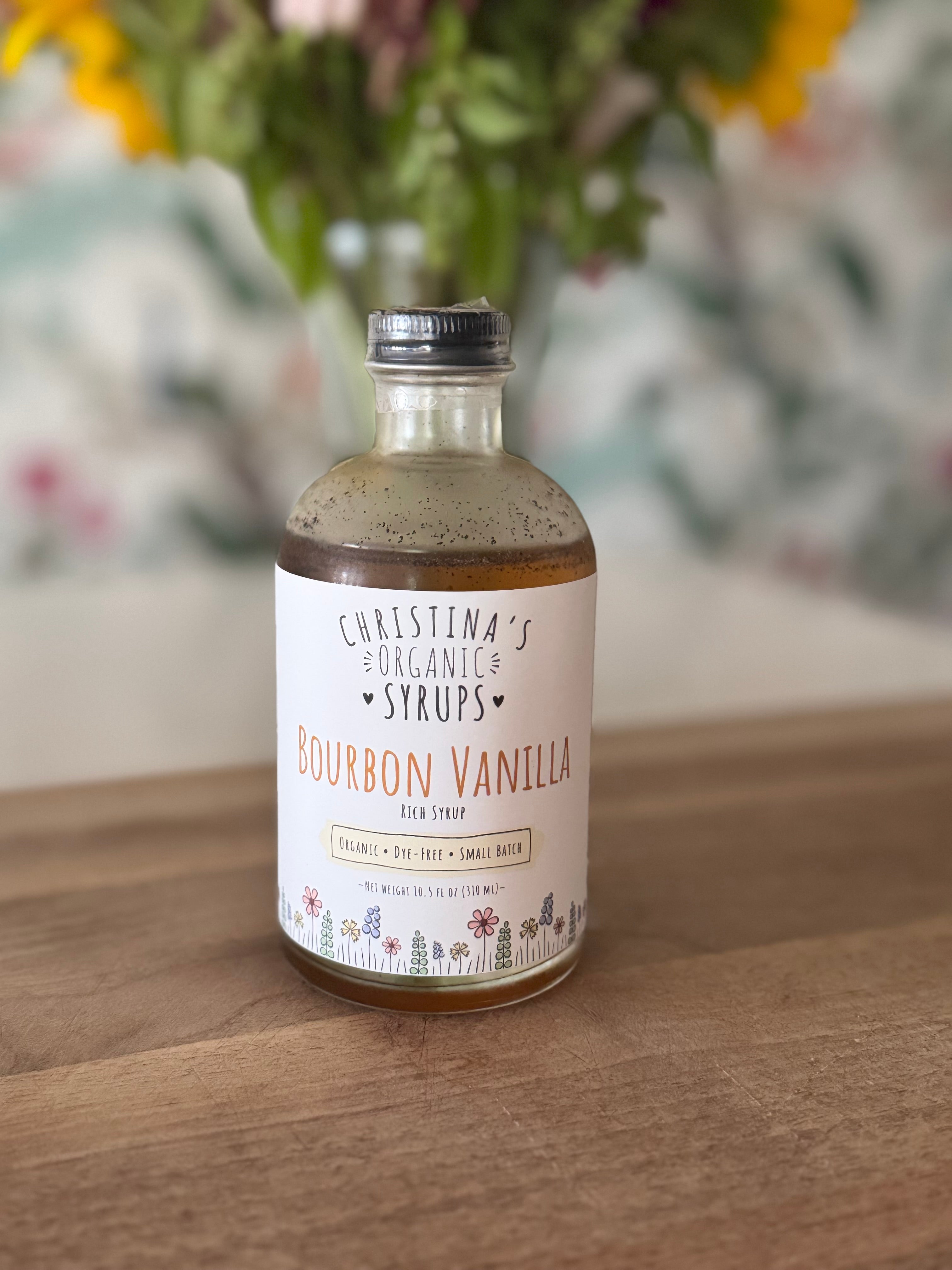 Bourbon Vanilla 2:1 Syrup (organic ingredients)