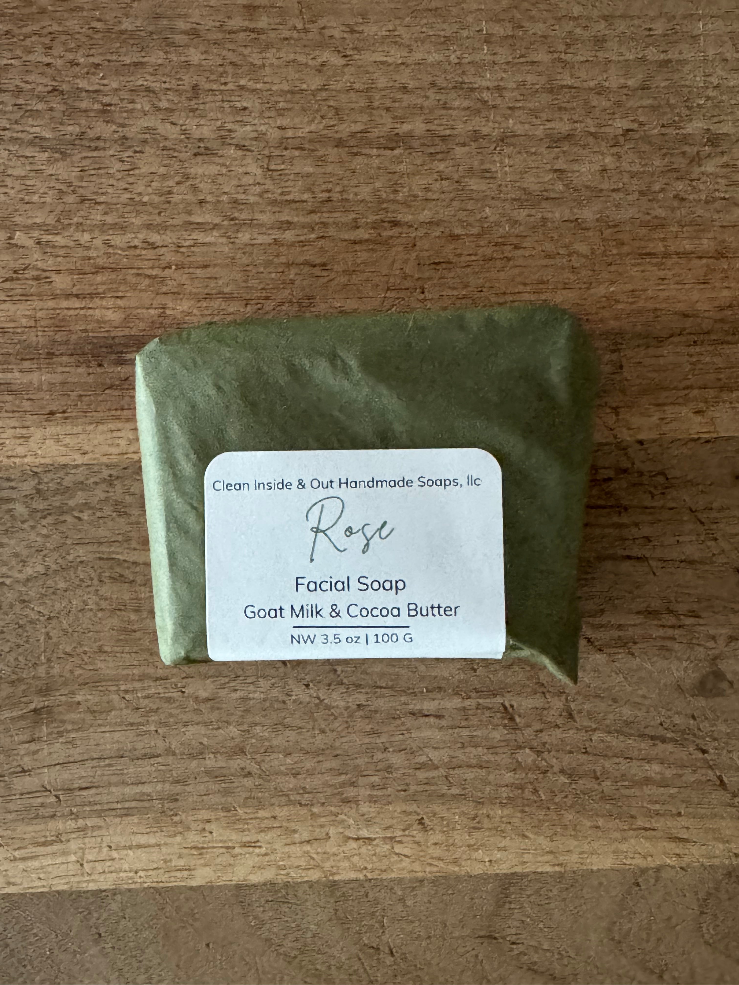 Rose Facial Soap (Goat Milk)