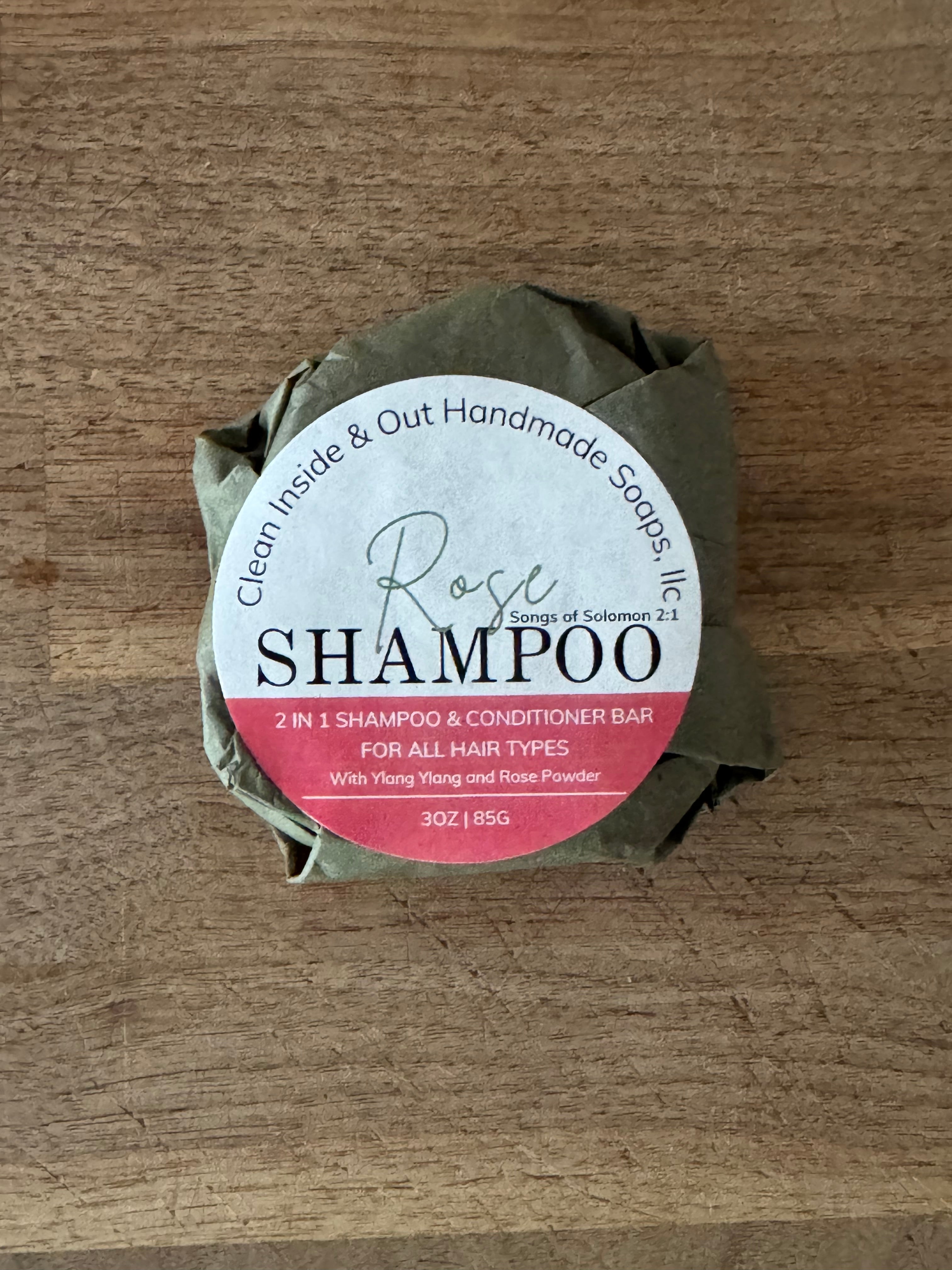 Rose Shampoo Bar
