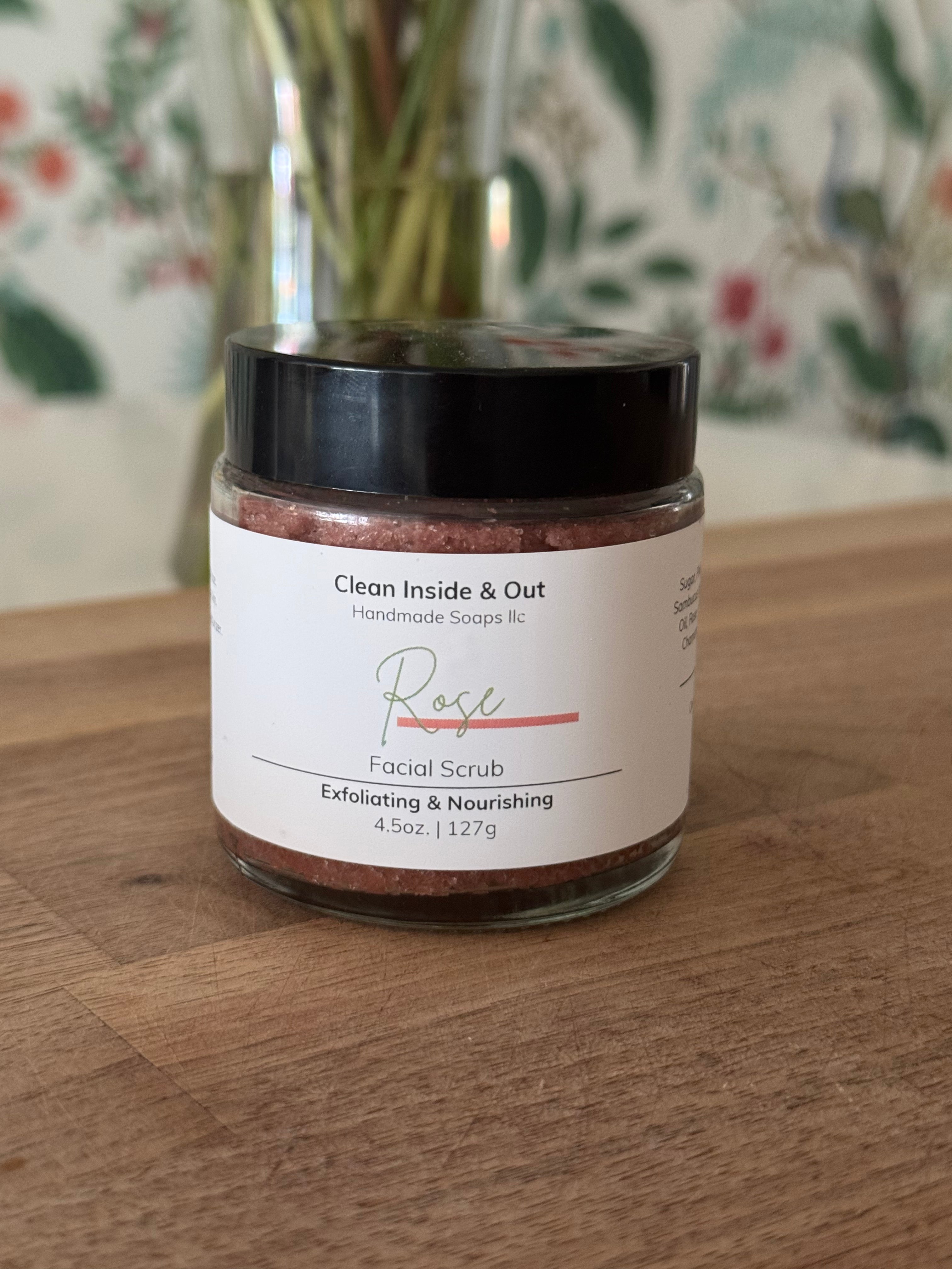 Rose Facial Scrub