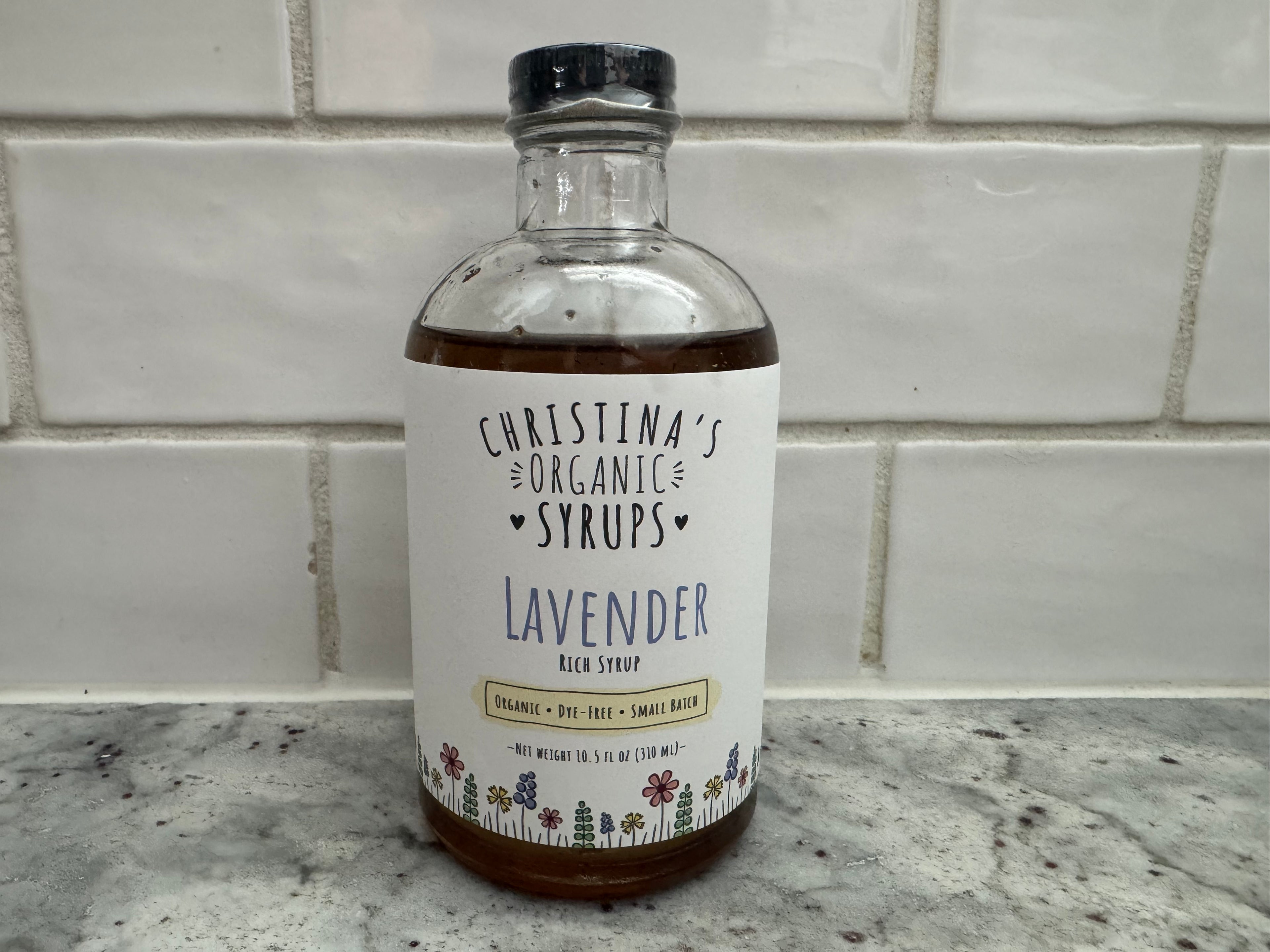 Lavender 2:1 Syrup (organic ingredients)