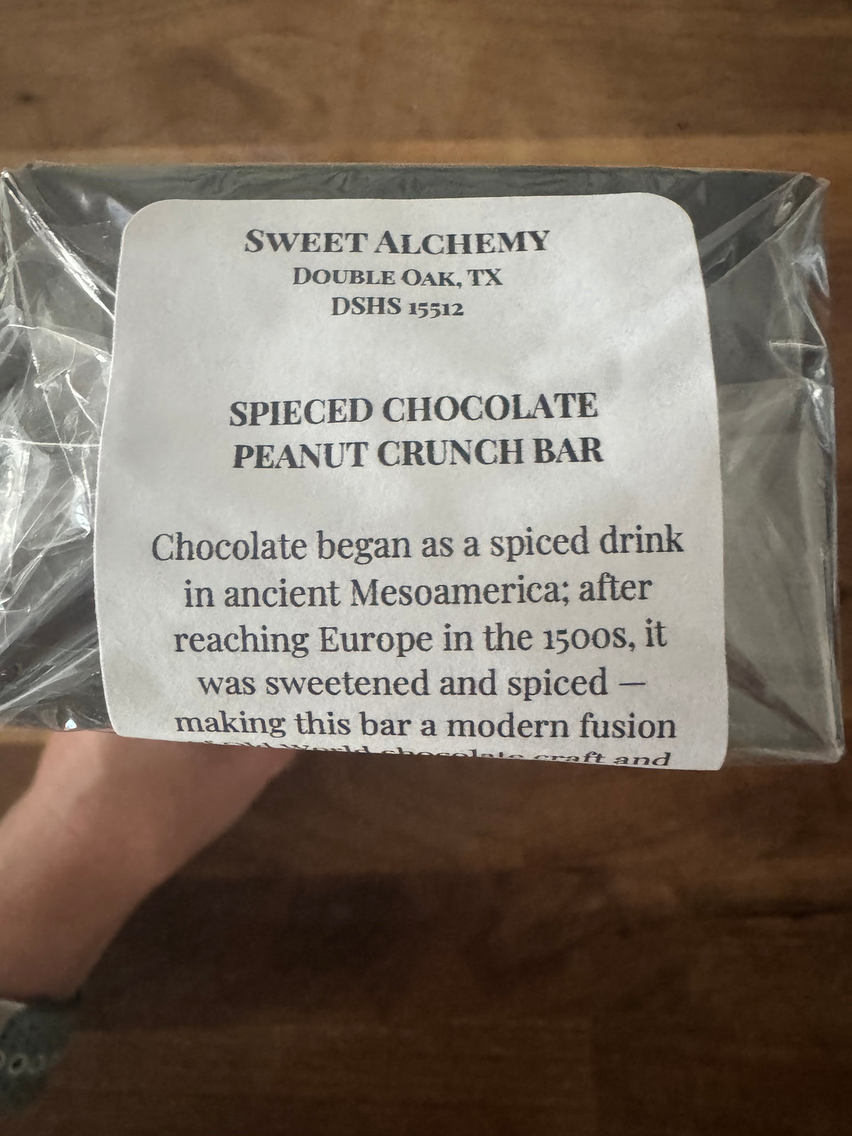 Spiced Chocolate Peanut Crunch Bars (gluten-free)