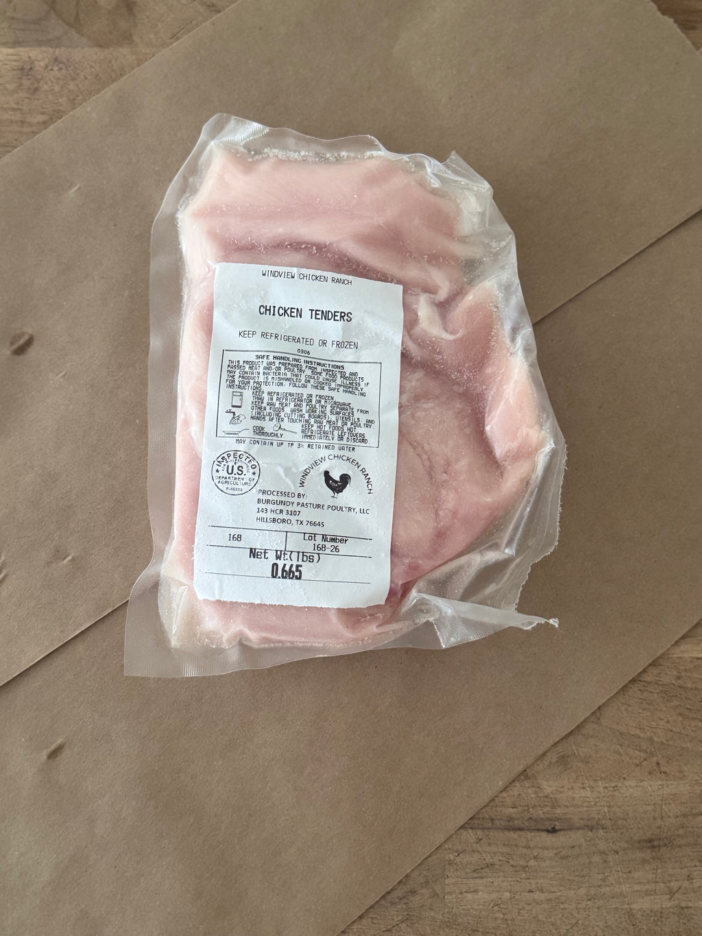 Pasture-Raised Chicken Tenders, 6-Pack