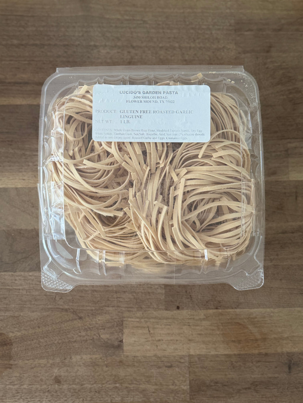 Gluten-Free Roasted Garlic Linguine (Dried, 1lb)