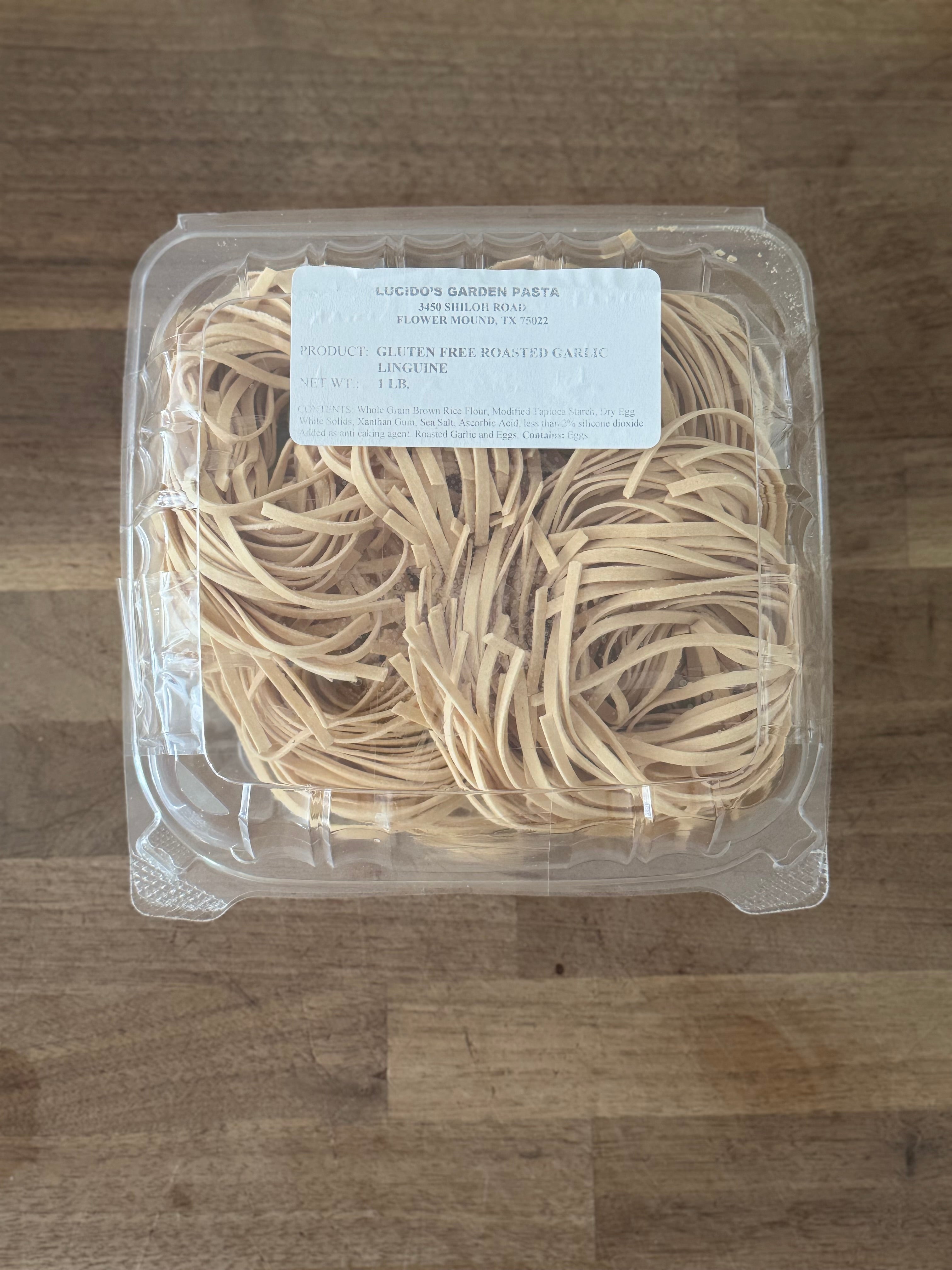 Gluten-Free Roasted Garlic Linguine (Dried, 1lb)