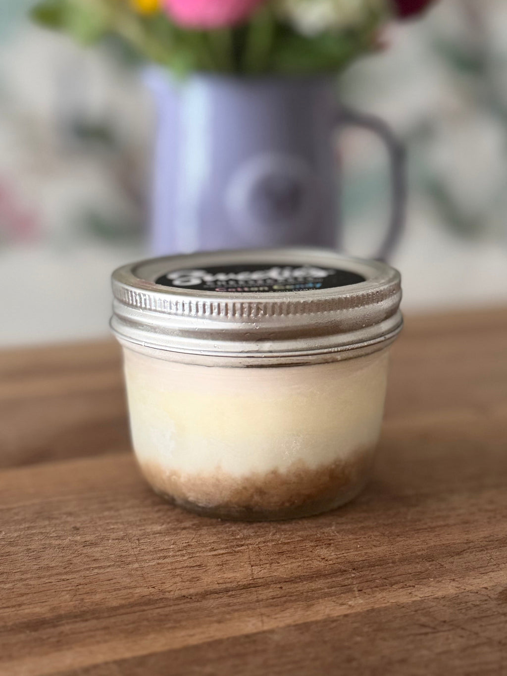 Cotton Candy Cheesecake Jar