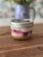 Mixed Berry Cheesecake Jar