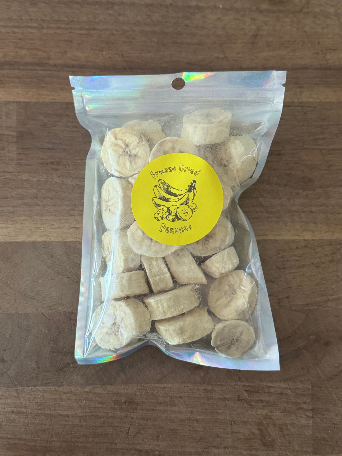 Freeze-Dried Bananas