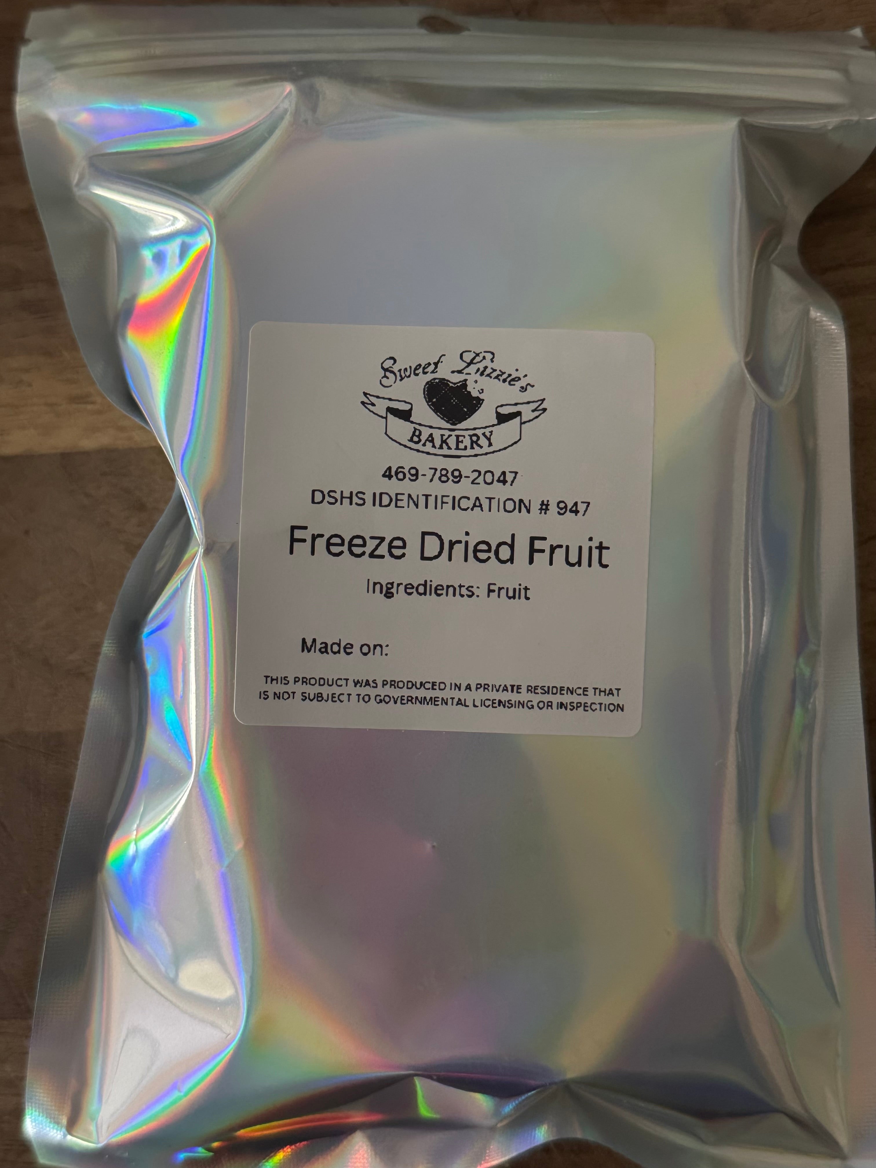 Blackberry, Strawberry & Blueberry Freeze-Dried Fruit Blend