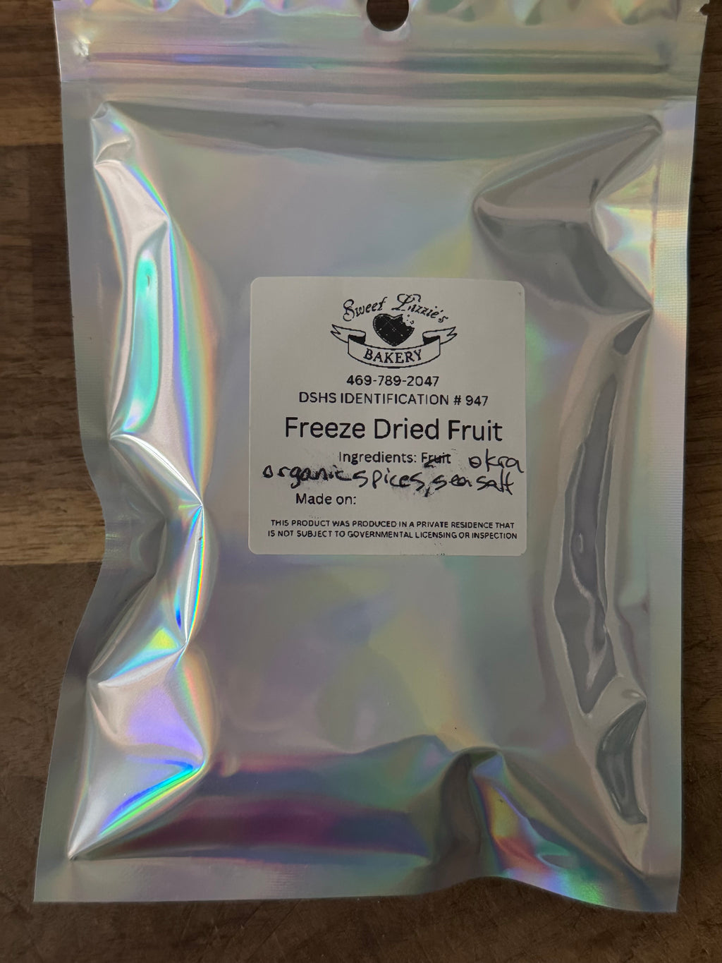 Freeze-Dried Okra