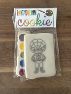 Spider-Man Paint-Your-Own Cookie