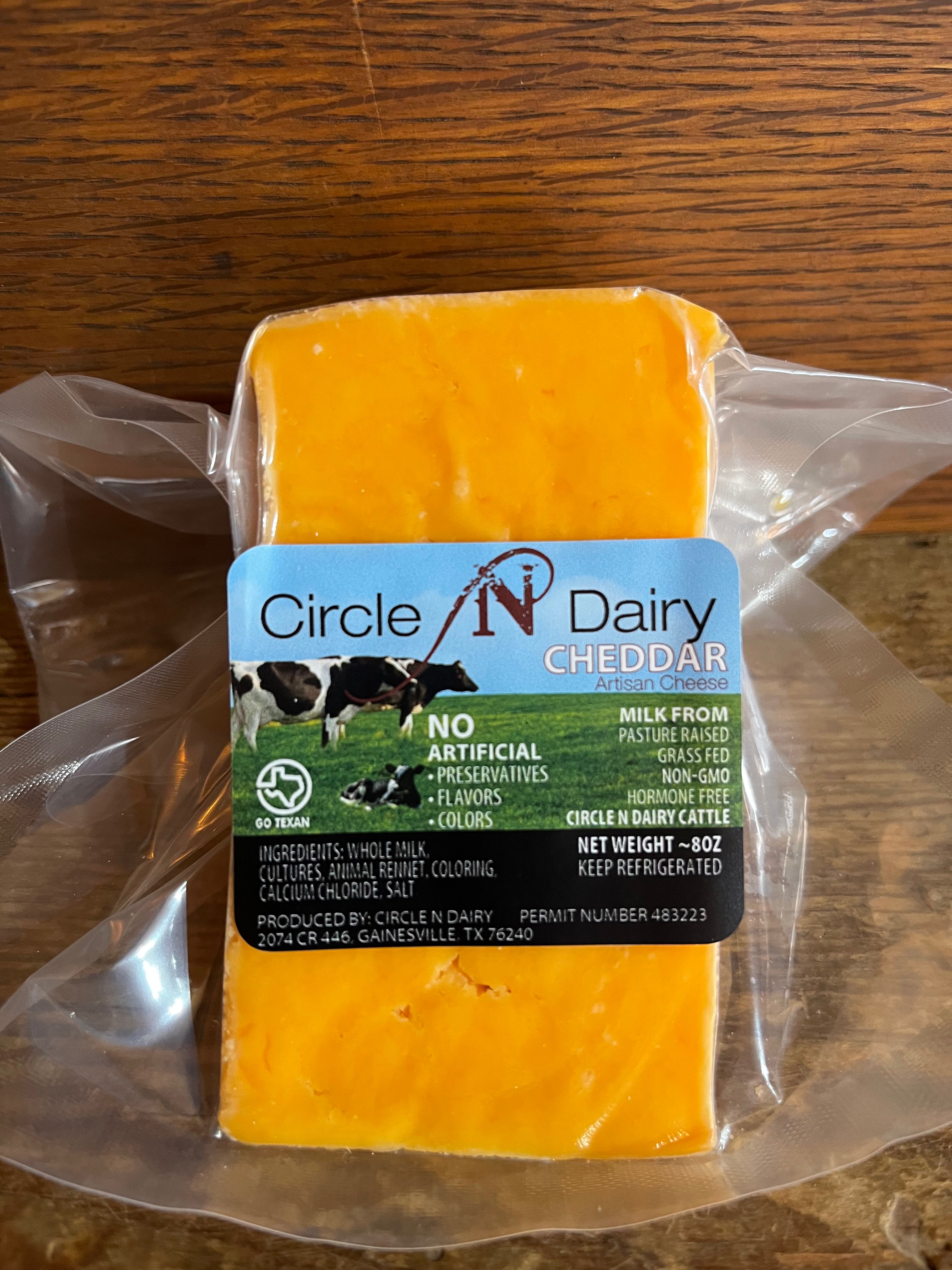 Artisan Raw Cheese (1/2lb wedge)