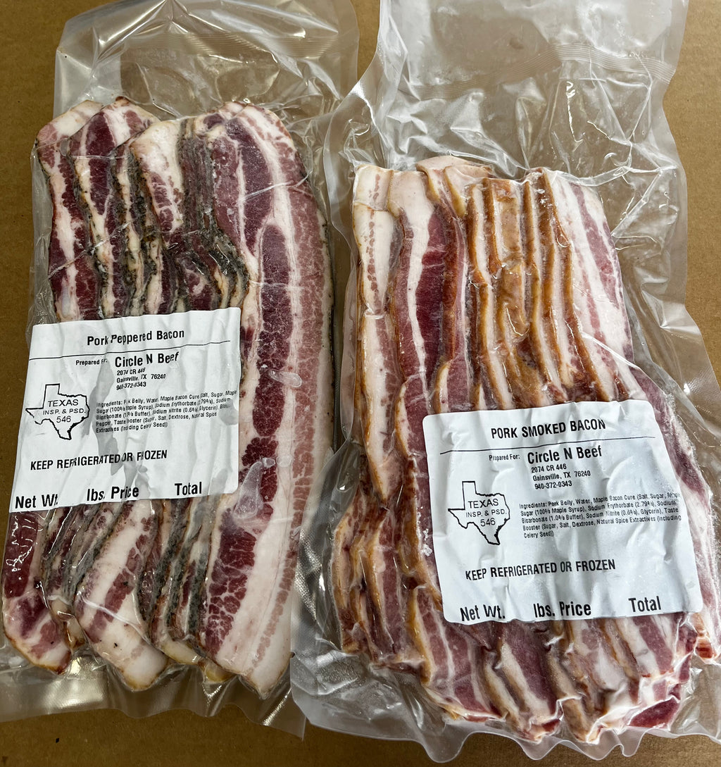 Peppered Bacon (~1lb)