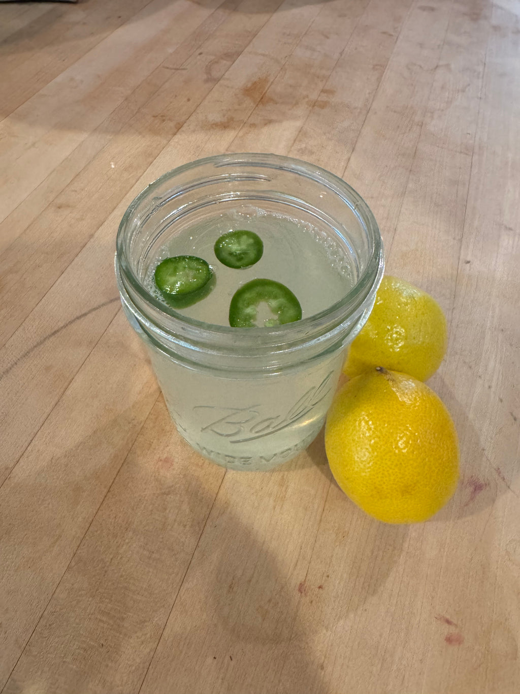 Fresh Squeezed Jalapeño Lemonade (Quart)