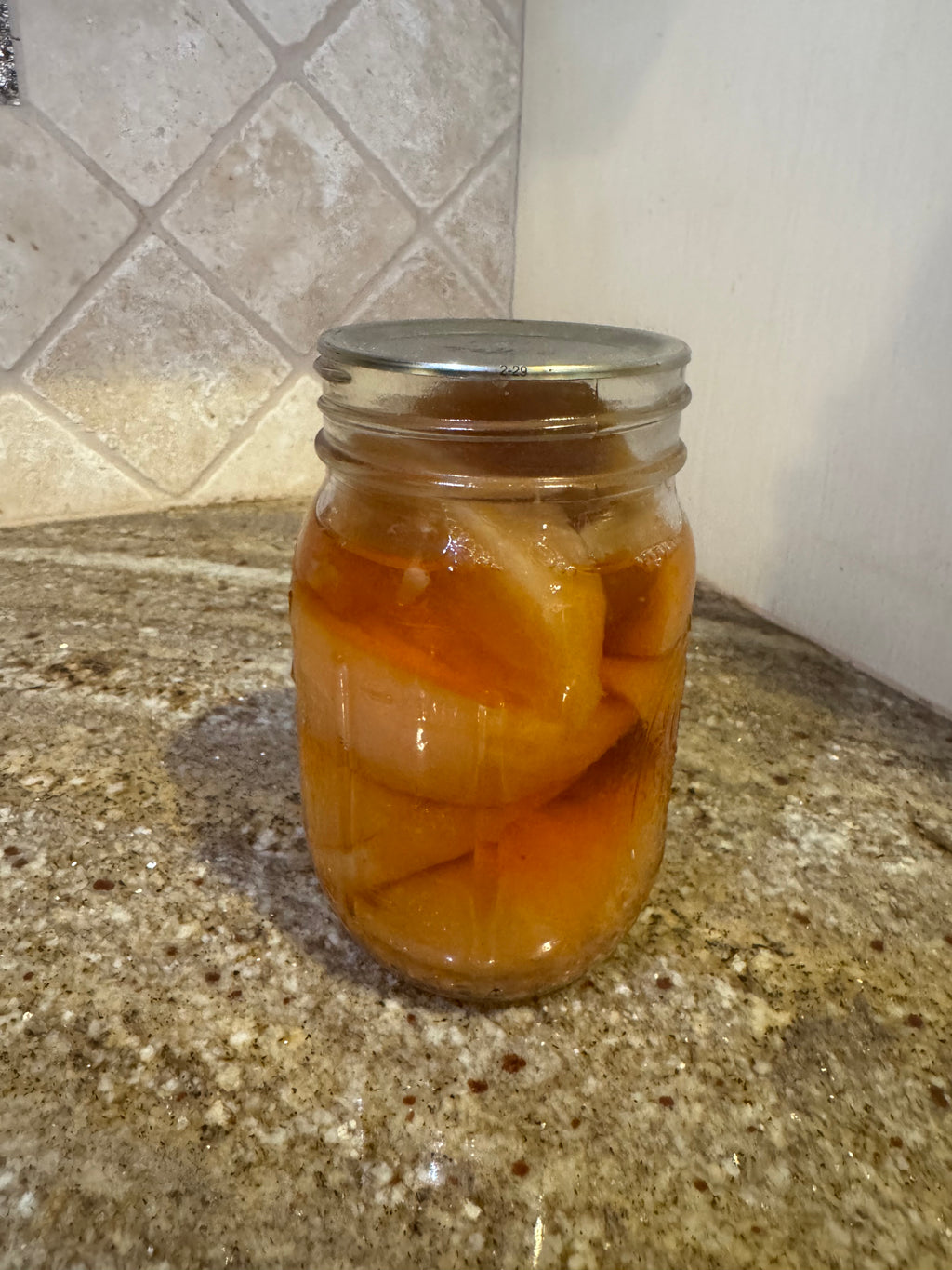 Pickled Yellow Beets - Organic (pint)