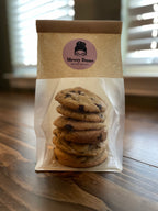Dark Chocolate Sea Salt Sourdough Cookies