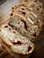 Orange Cranberry Pecan Sourdough Loaf