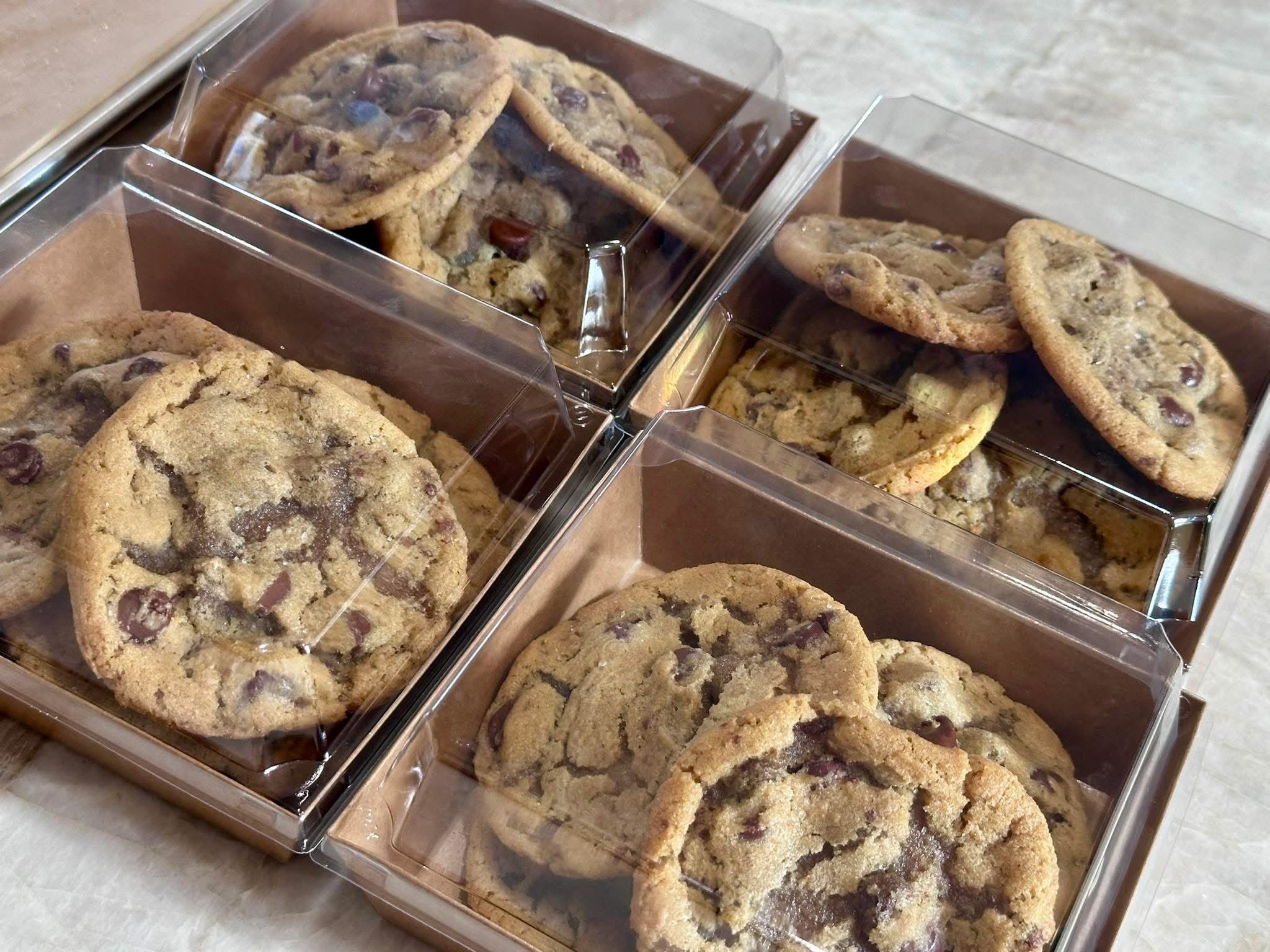 Salted Chocolate Sourdough Cookies (1/2 dozen)