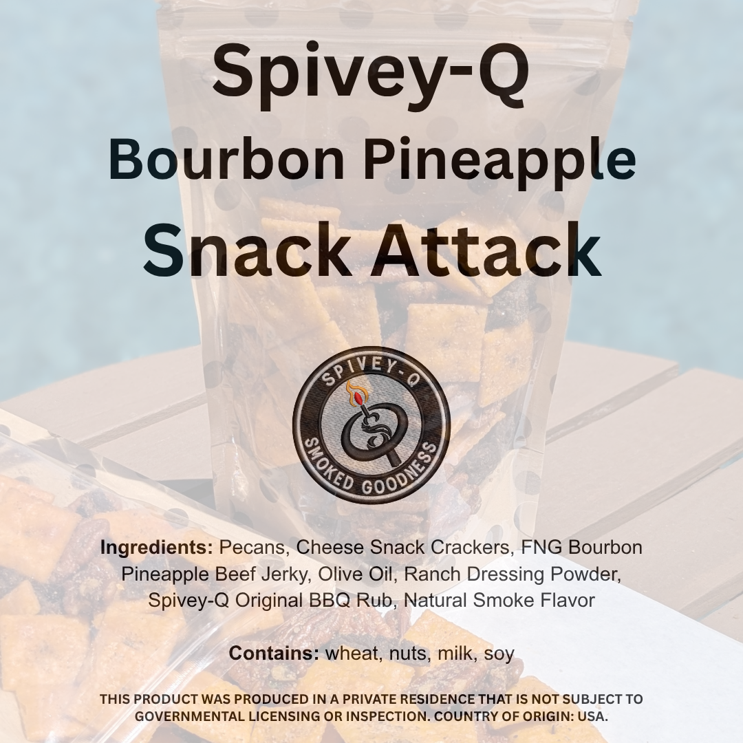 Bourbon Pineapple Snack Attack