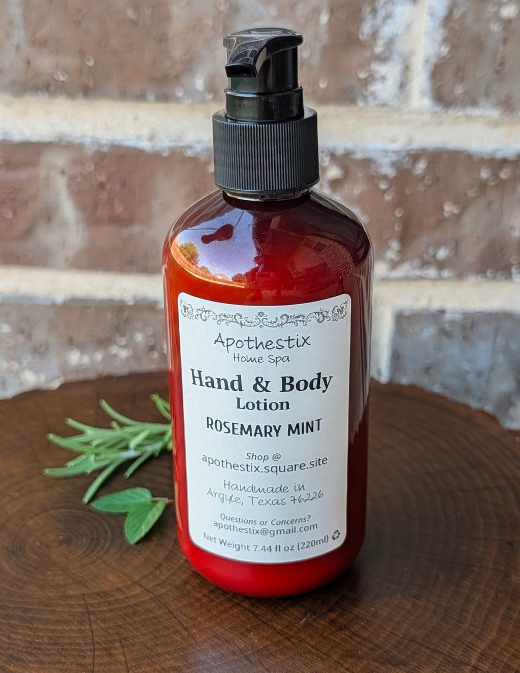 Plant-Based Hand & Body Lotion (Choose Scent)