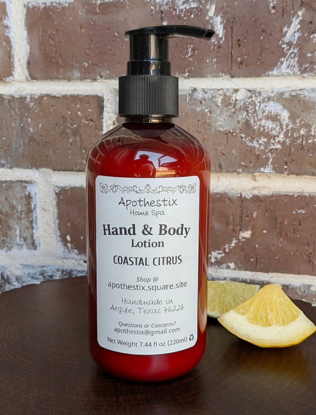Plant-Based Hand & Body Lotion (Choose Scent)