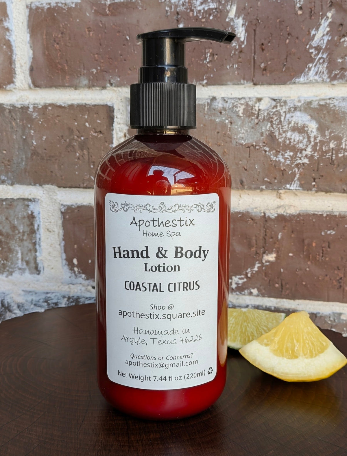 Plant-Based Hand & Body Lotion (Choose Scent)