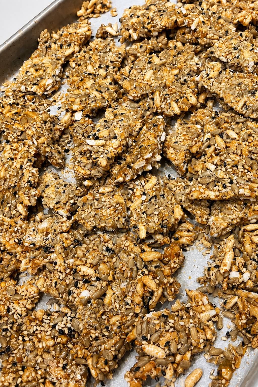 Salt & Vinegar Sesame Shards (gluten-free)