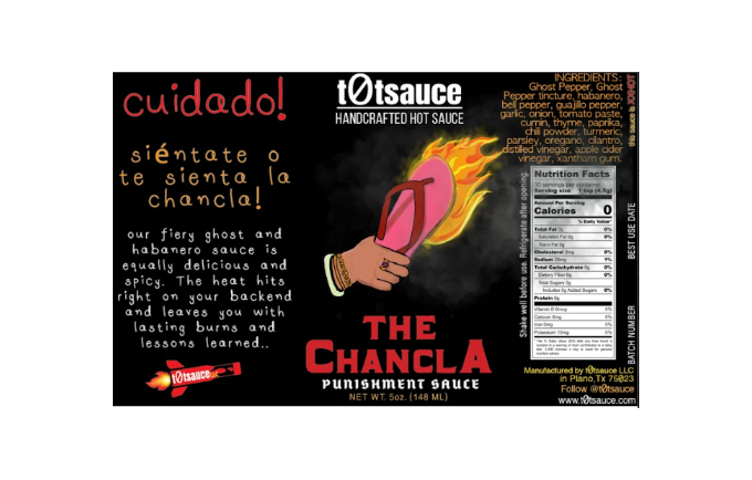 The Chancla Hot Sauce (5oz)