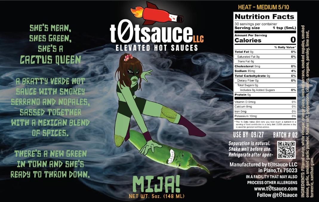 Mija Hot Sauce (5oz)