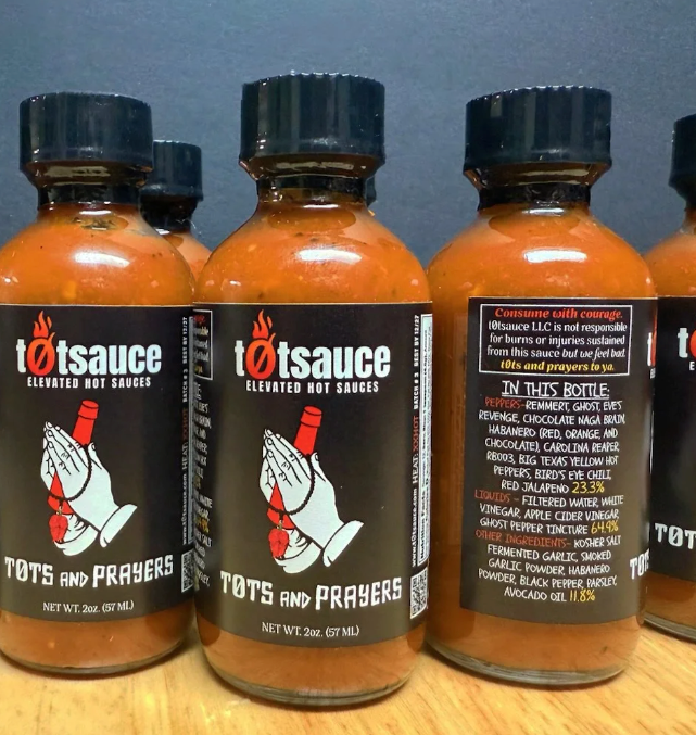 T0ts & Prayers Hot Sauce (2oz)