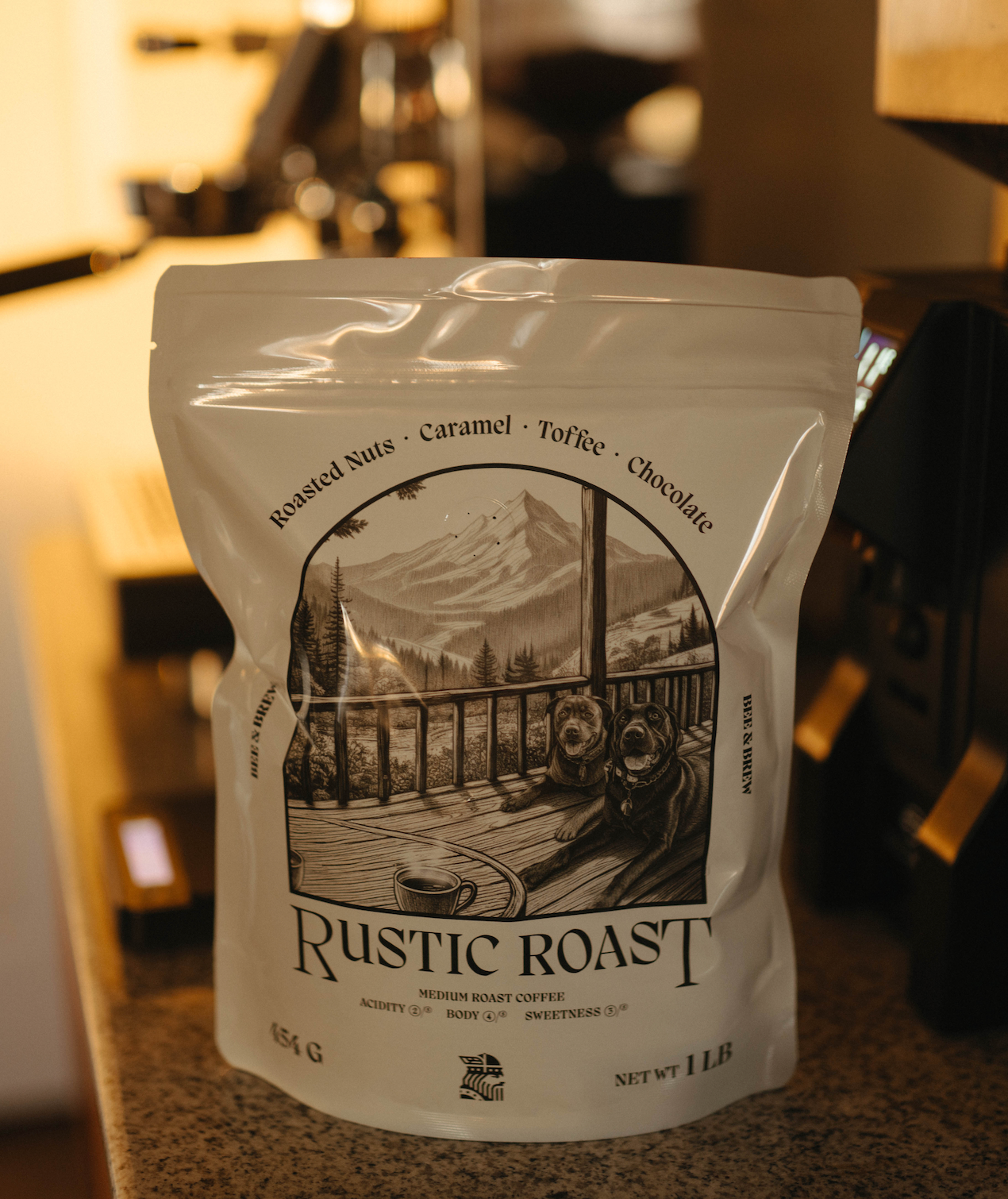 Rustic Roast Coffee (1lb, Ground)