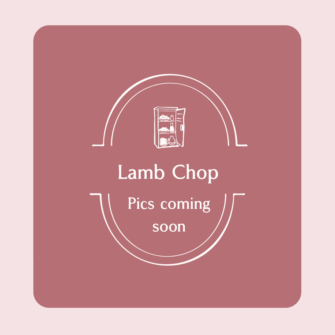 Lamb Chop (approx 1lb)
