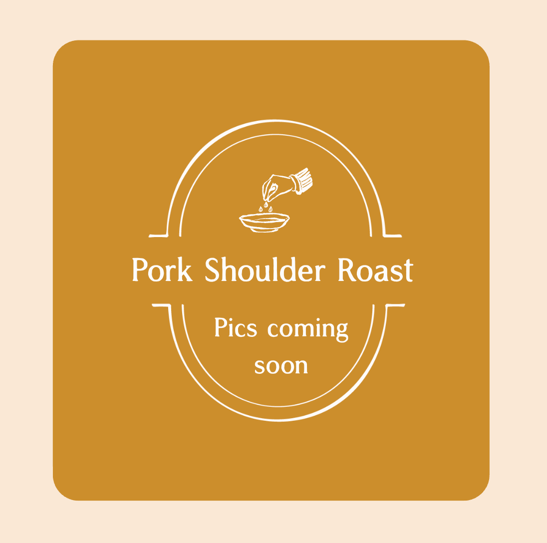 Pork Shoulder Roast / Boston Butt (approx 4 lb)