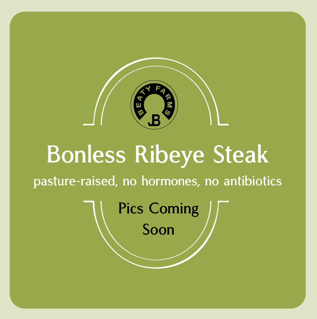 Boneless Ribeye Steak (~0.57lb)