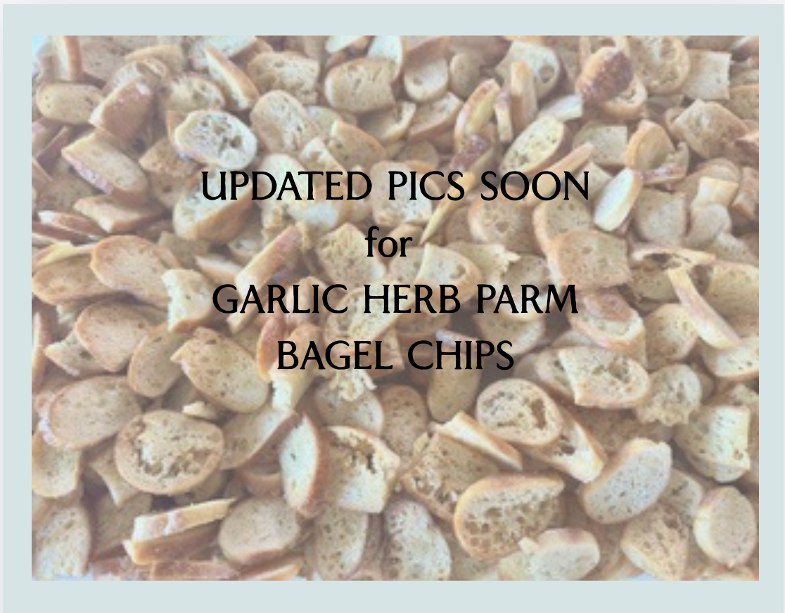 Bagel Chips: Garlic Herb Parmesan (8oz)