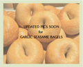 Original Bagels: Garlic Sesame (3pk)