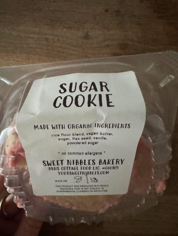 Allergen-Friendly Iced Sugar Cookies (Choose Flavor)