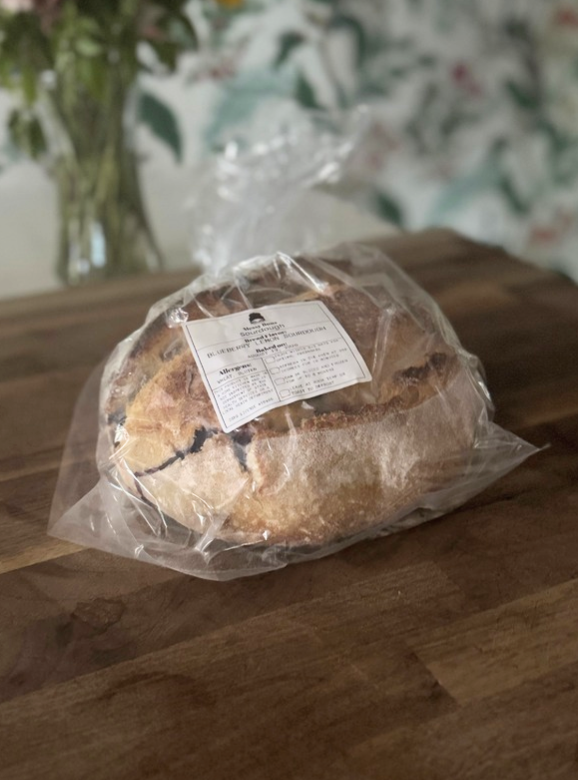 Blueberry Lemon Sourdough Loaf