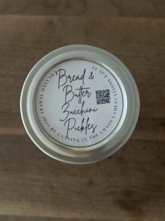 Bread & Butter Zucchini Pickles (pint)