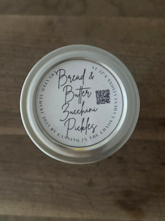 Bread & Butter Zucchini Pickles (pint)