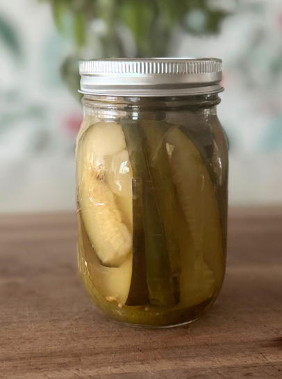 Spicy Zucchini Pickles (pint)