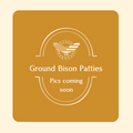 Ground Bison Patties (Grass-Fed & Grain-Finished, 1lb)