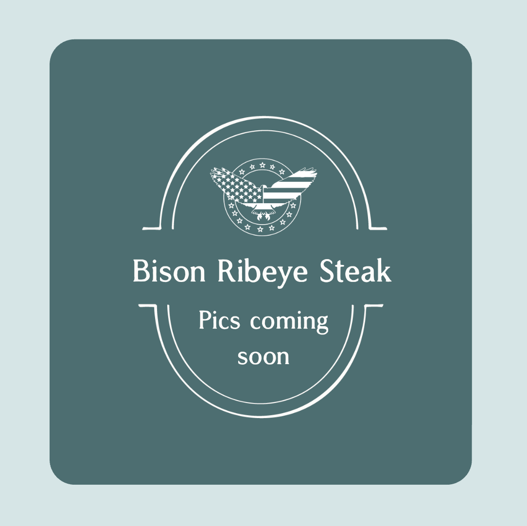Bison Ribeye Steak (Grass-Fed & Grain-Finished)