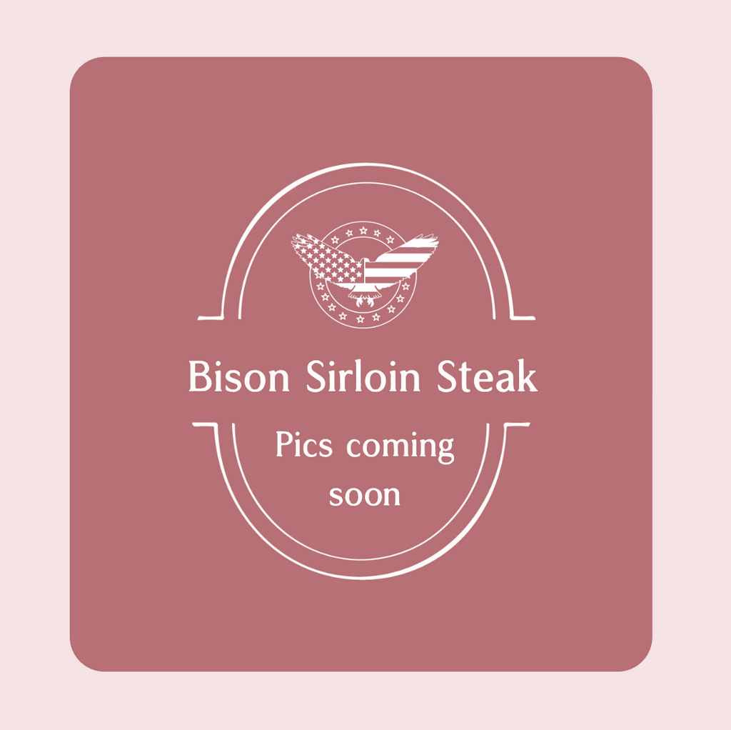 Bison Sirloin Steak (Grass-Fed & Grain-Finished)
