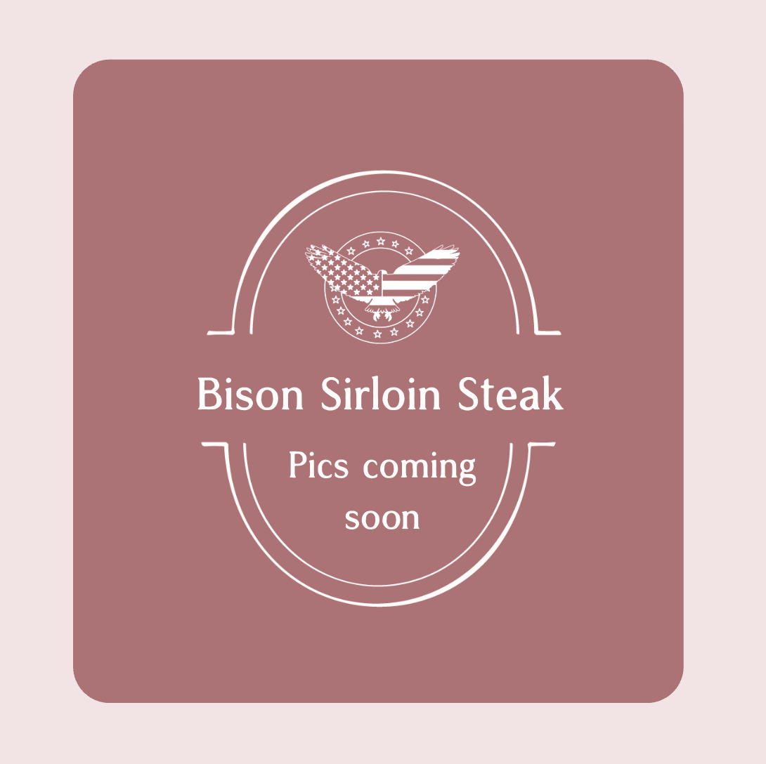 Bison Sirloin Steak (Grass-Fed & Grain-Finished)
