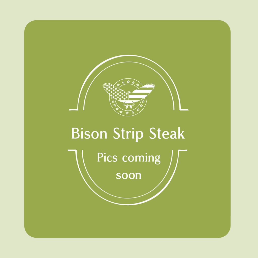 Bison Strip Steak (Grass-Fed & Grain-Finished)
