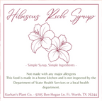 Hibiscus Rich Syrup (17oz)