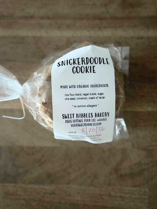 Allergen-Friendly Snickerdoodle Cookies