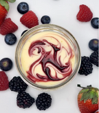 Mixed Berry Cheesecake Jar